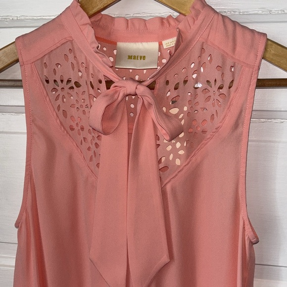 Anthropologie Tops - ANTHROPOLOGIE MAEVE LUCA TIE NECK TANK